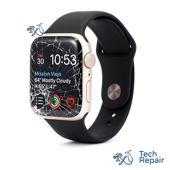 Apple Watch SE (2nd Gen) Screen Replacement Apple Watch SE (2nd Gen) with a cracked, shattered screen for screen replacement