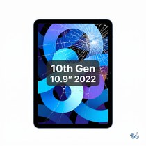 iPad 10th Gen Cracked Glass Screen Replacement