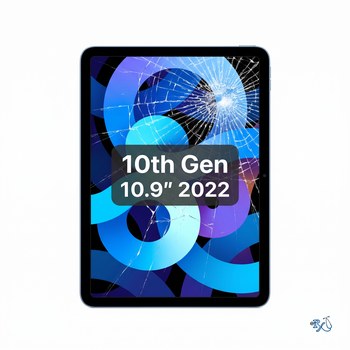 iPad 10th Gen Screen / Glass Replacement iPad 10th Gen Cracked Glass Screen Replacement