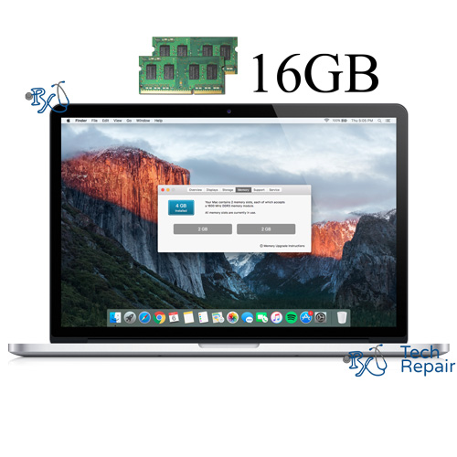 Trafik ide Inhalere MacBook Pro RAM Upgrade - 16GB